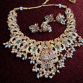 Temple Style Lakshmi Peacock Statement Set