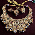 Traditional Antique Temple Necklace Set